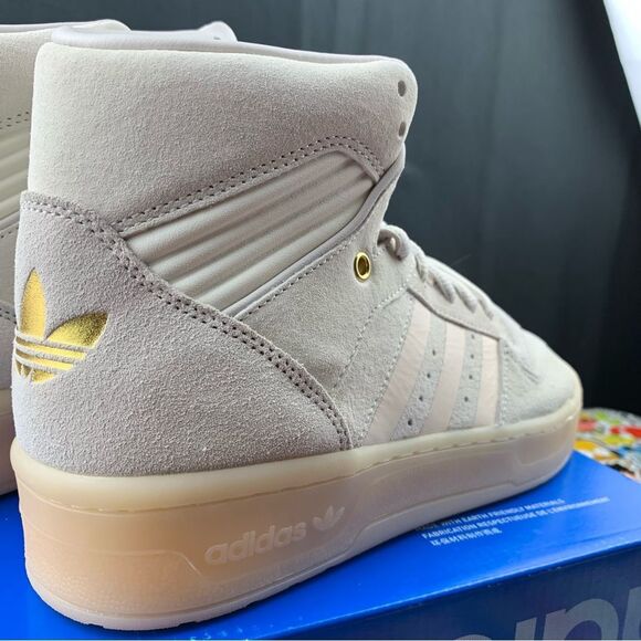 Adidas Rivalry HI Suede Gold Men's Various Sizes - Picture 5 of 13